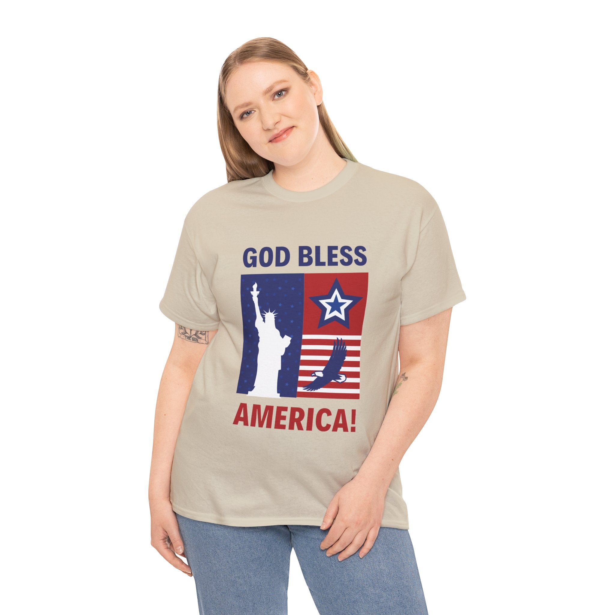 USA Bless Unisex Heavy Cotton Tee