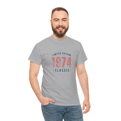 Limited Edition 1974 Unisex Heavy Cotton Tee