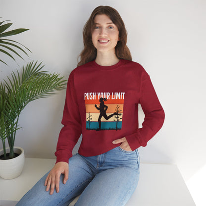 Push Your Limit Unisex Heavy Blend™ Crewneck Sweatshirt