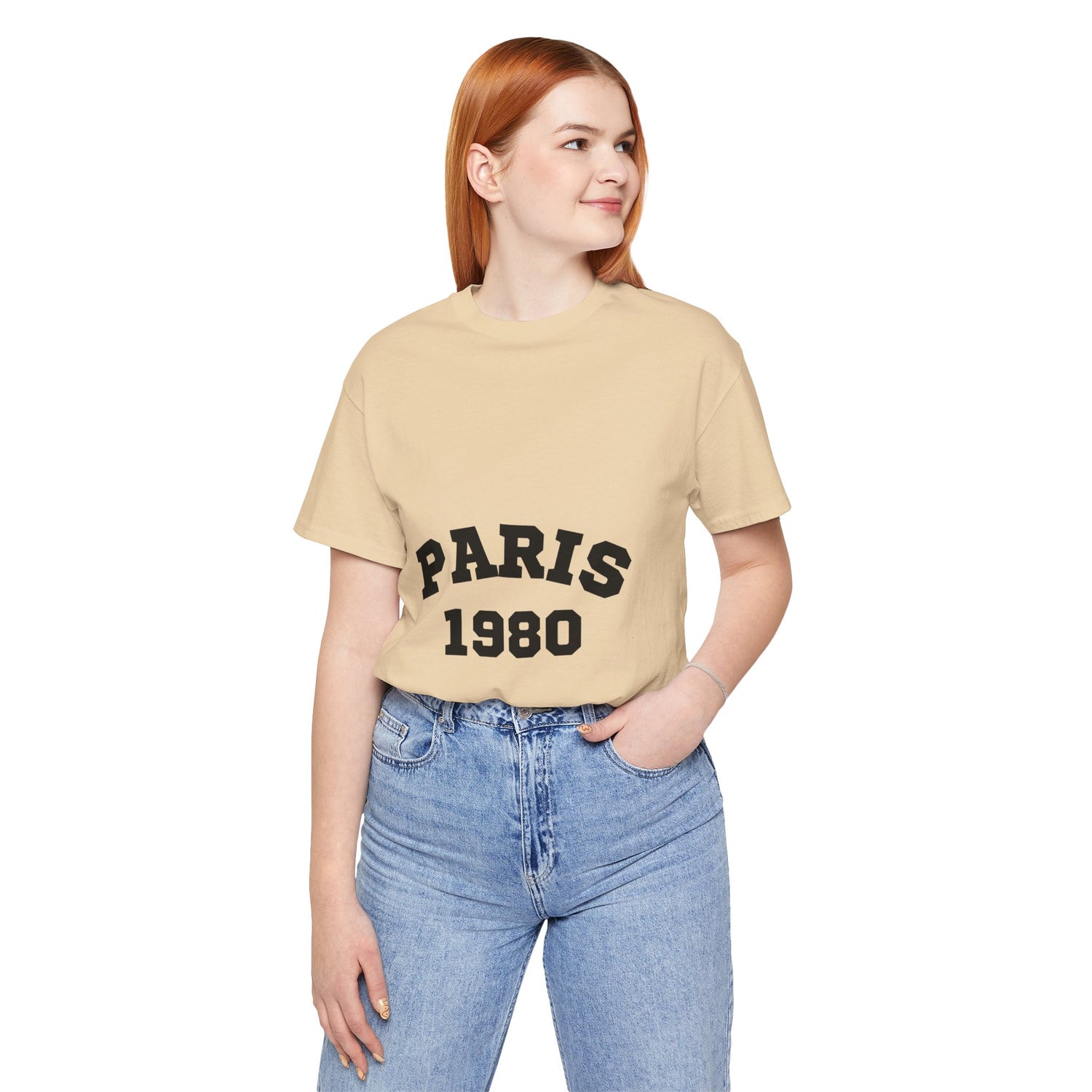 Paris 1980 Unisex Jersey Short Sleeve Tee