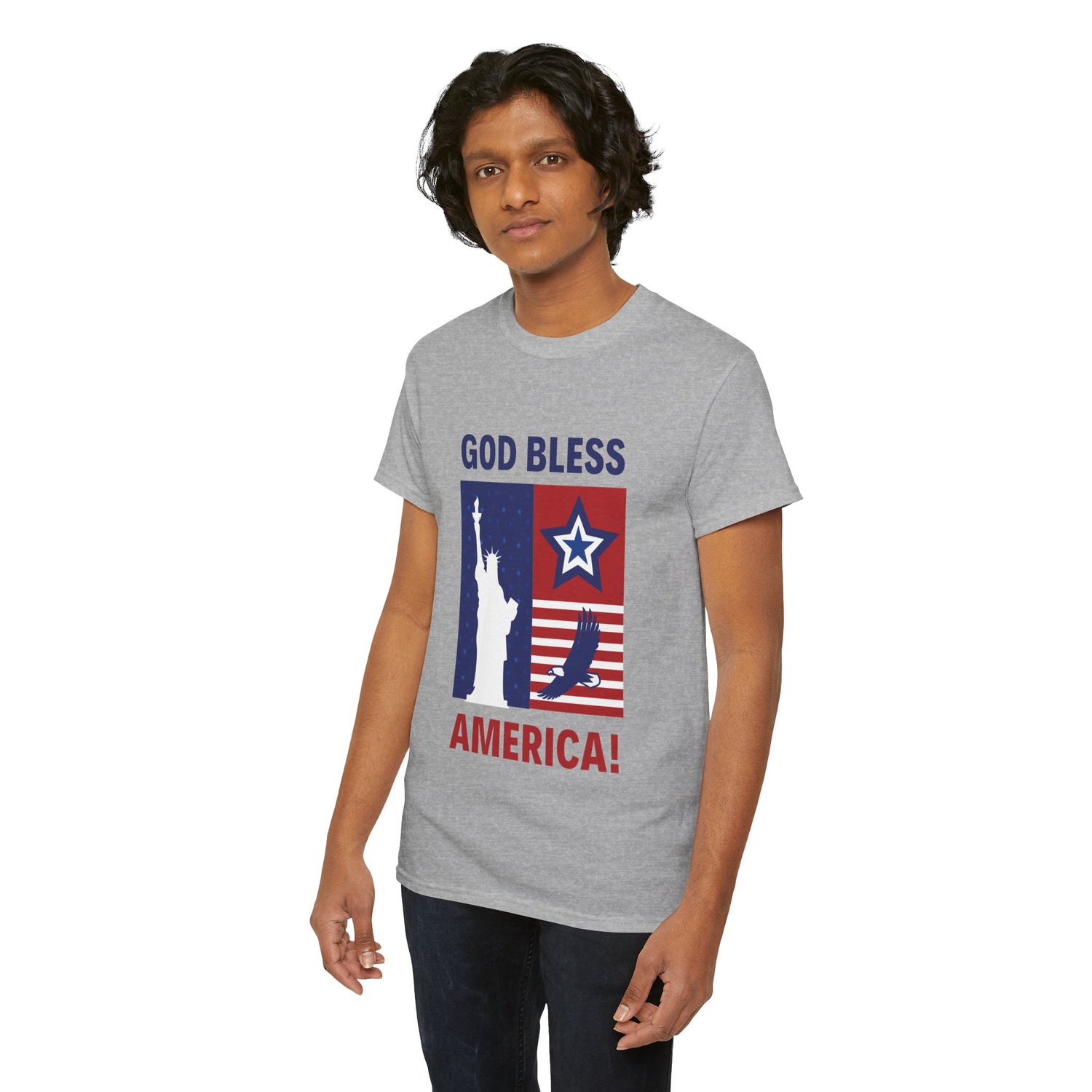 USA Bless Unisex Heavy Cotton Tee