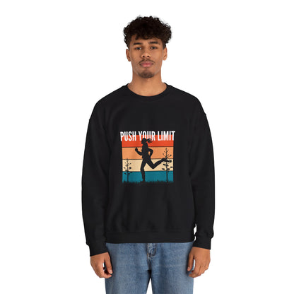 Push Your Limit Unisex Heavy Blend™ Crewneck Sweatshirt