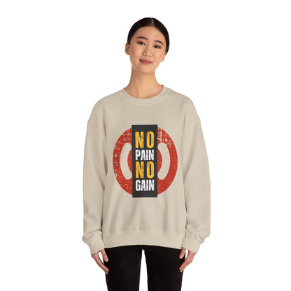 No Pain No Gain Unisex Heavy Blend™ Crewneck Sweatshirt