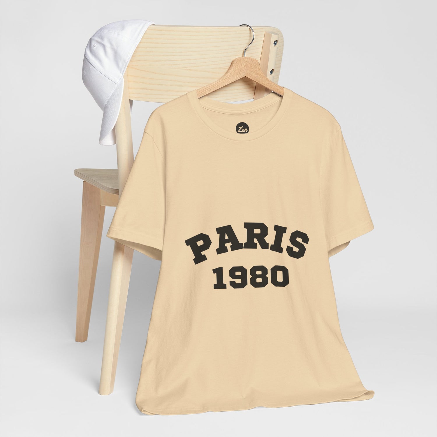 Paris 1980 Unisex Jersey Short Sleeve Tee