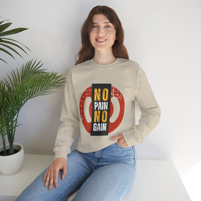 No Pain No Gain Unisex Heavy Blend™ Crewneck Sweatshirt