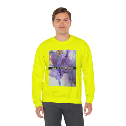 Live in the Moment Unisex Heavy Blend™ Crewneck Sweatshirt