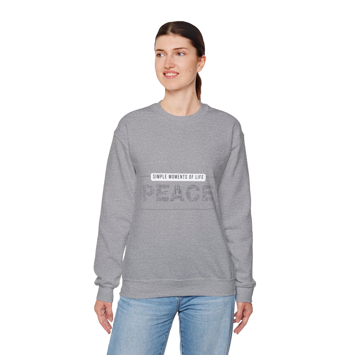 Peace Unisex Heavy Blend™ Crewneck Sweatshirt