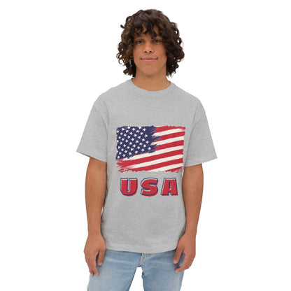 USA Unisex Oversized Boxy Tee