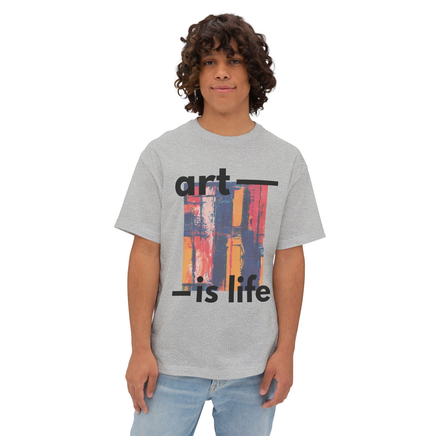 Art Unisex Oversized Boxy Tee