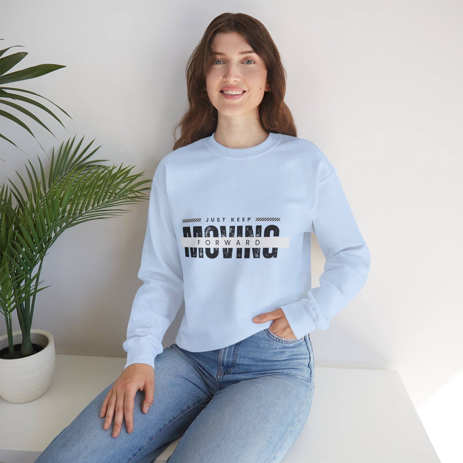 Moving Forward Unisex Heavy Blend™ Crewneck Sweatshirt