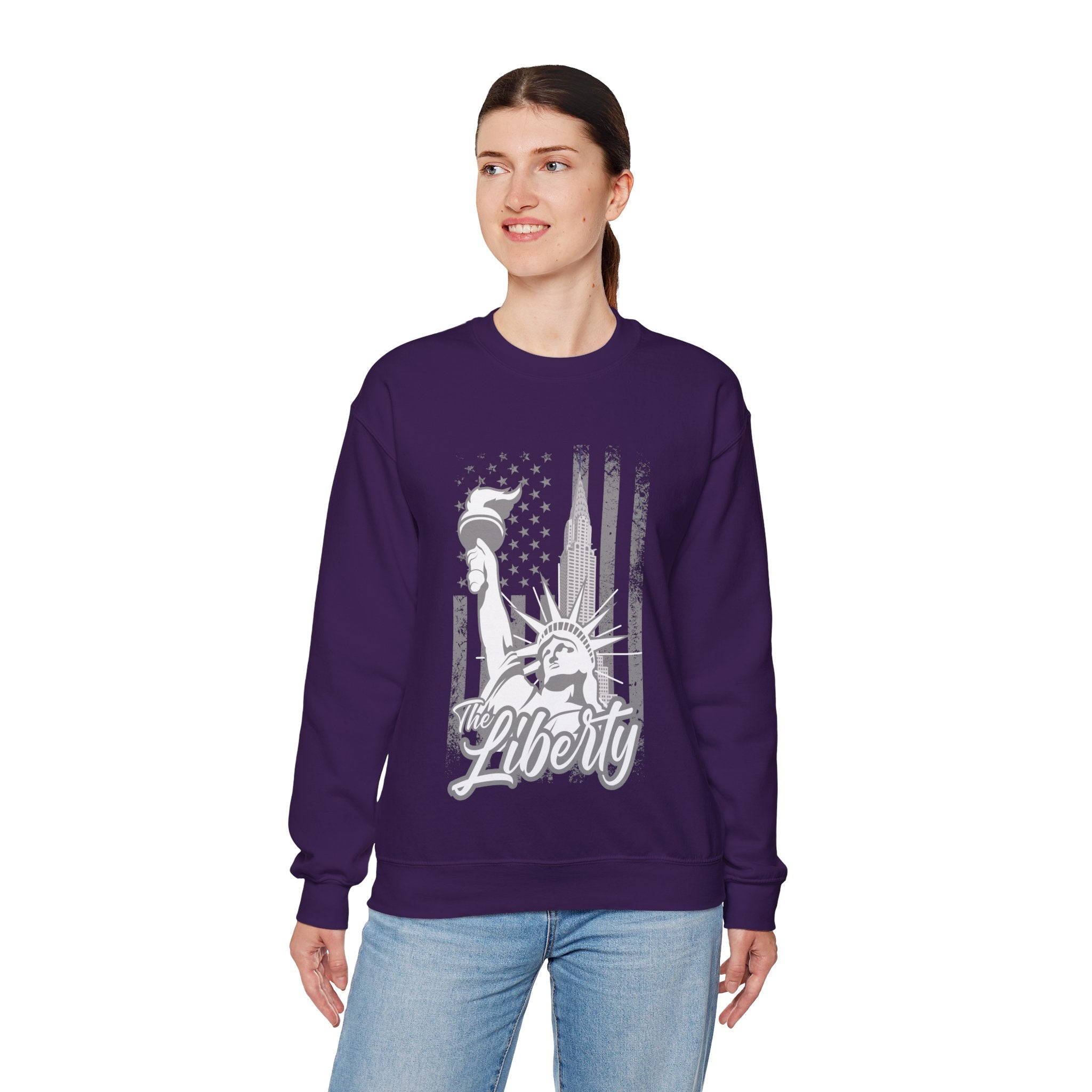 The Liberty Unisex Heavy Blend™ Crewneck Sweatshirt