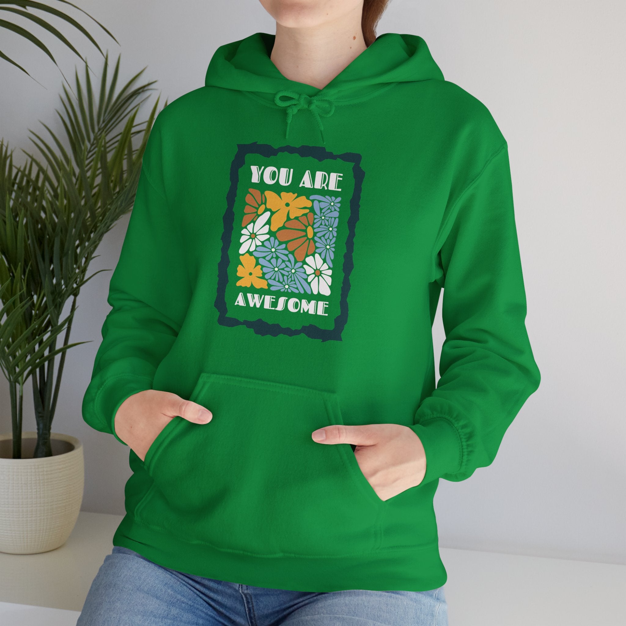 You Are Awesome Unisex Heavy Blend™ Hooded Sweatshirt