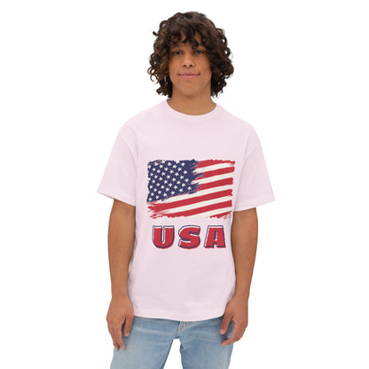 USA Unisex Oversized Boxy Tee