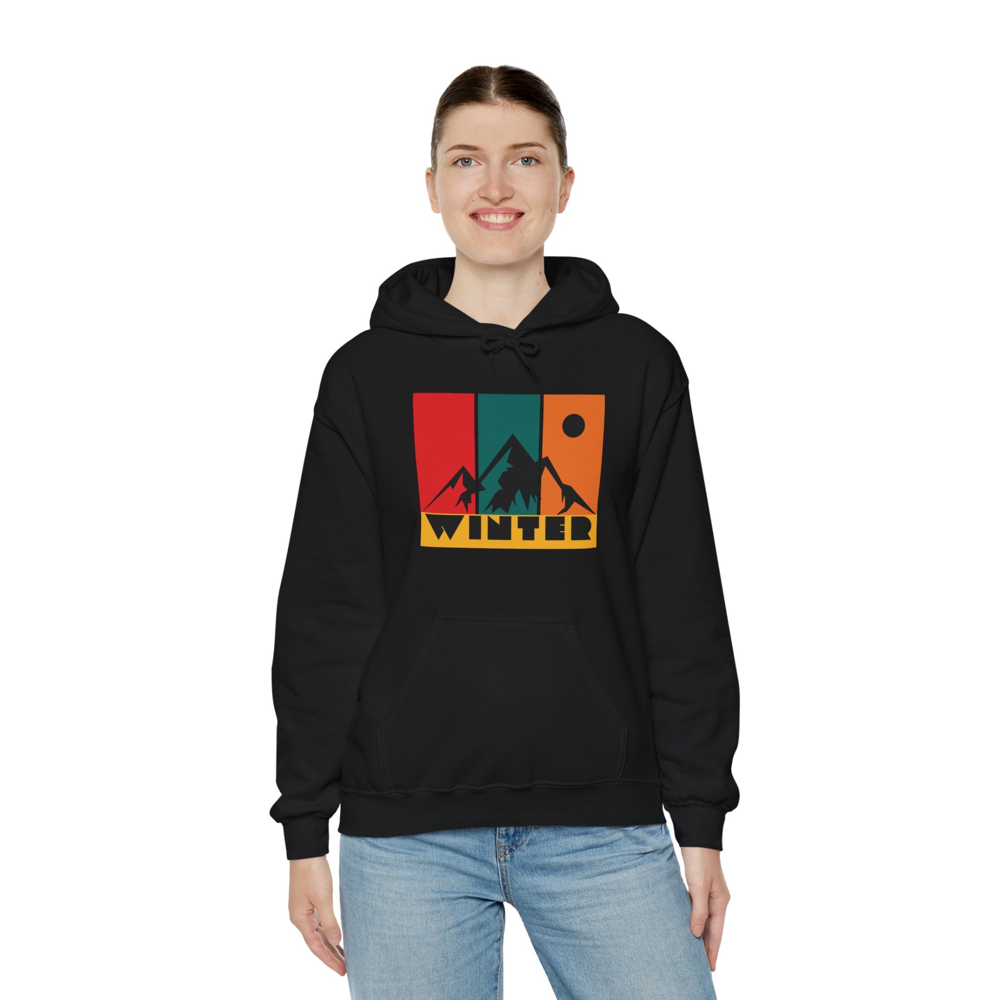 Winter Unisex Heavy Blend™ Hooded Sweatshirt