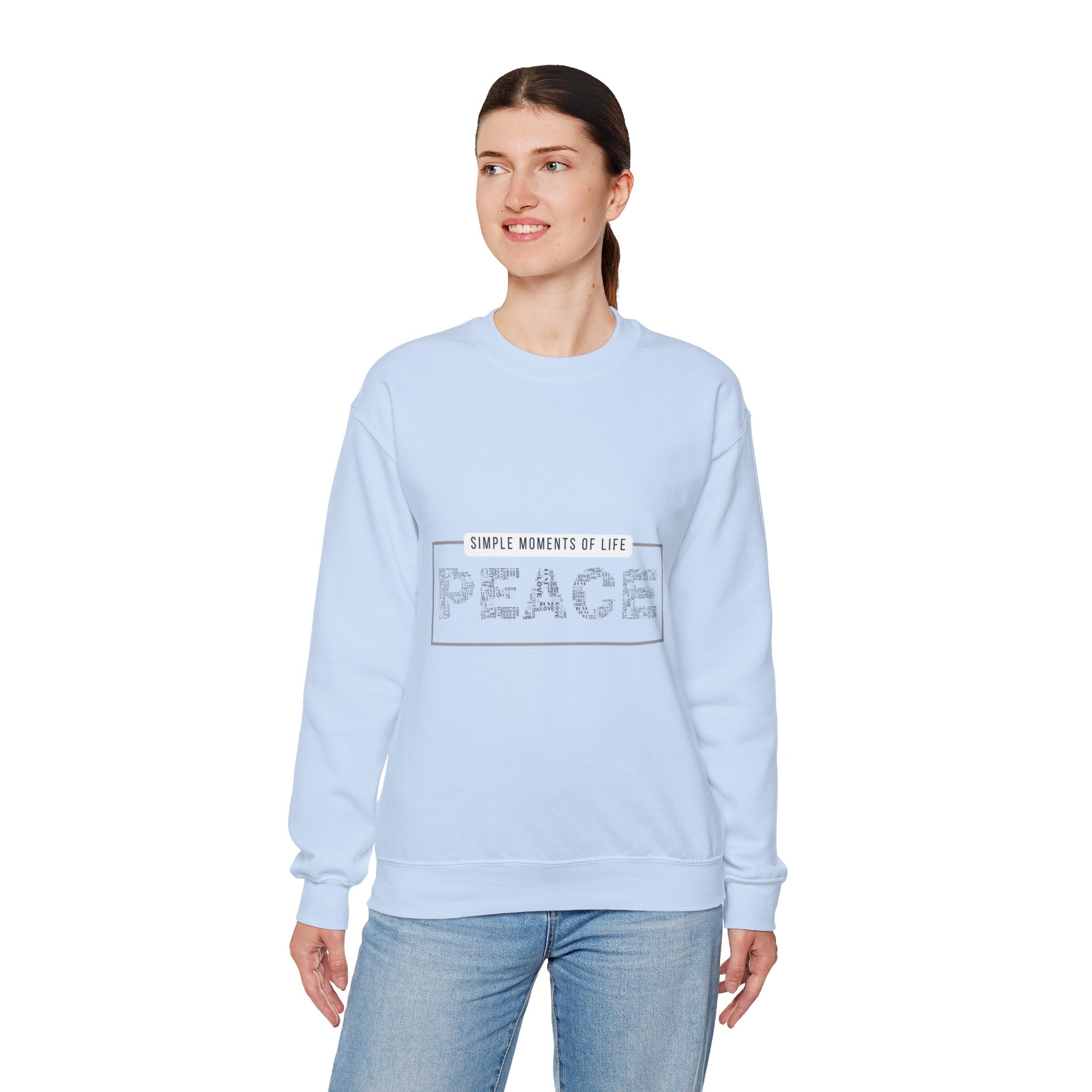 Peace Unisex Heavy Blend™ Crewneck Sweatshirt