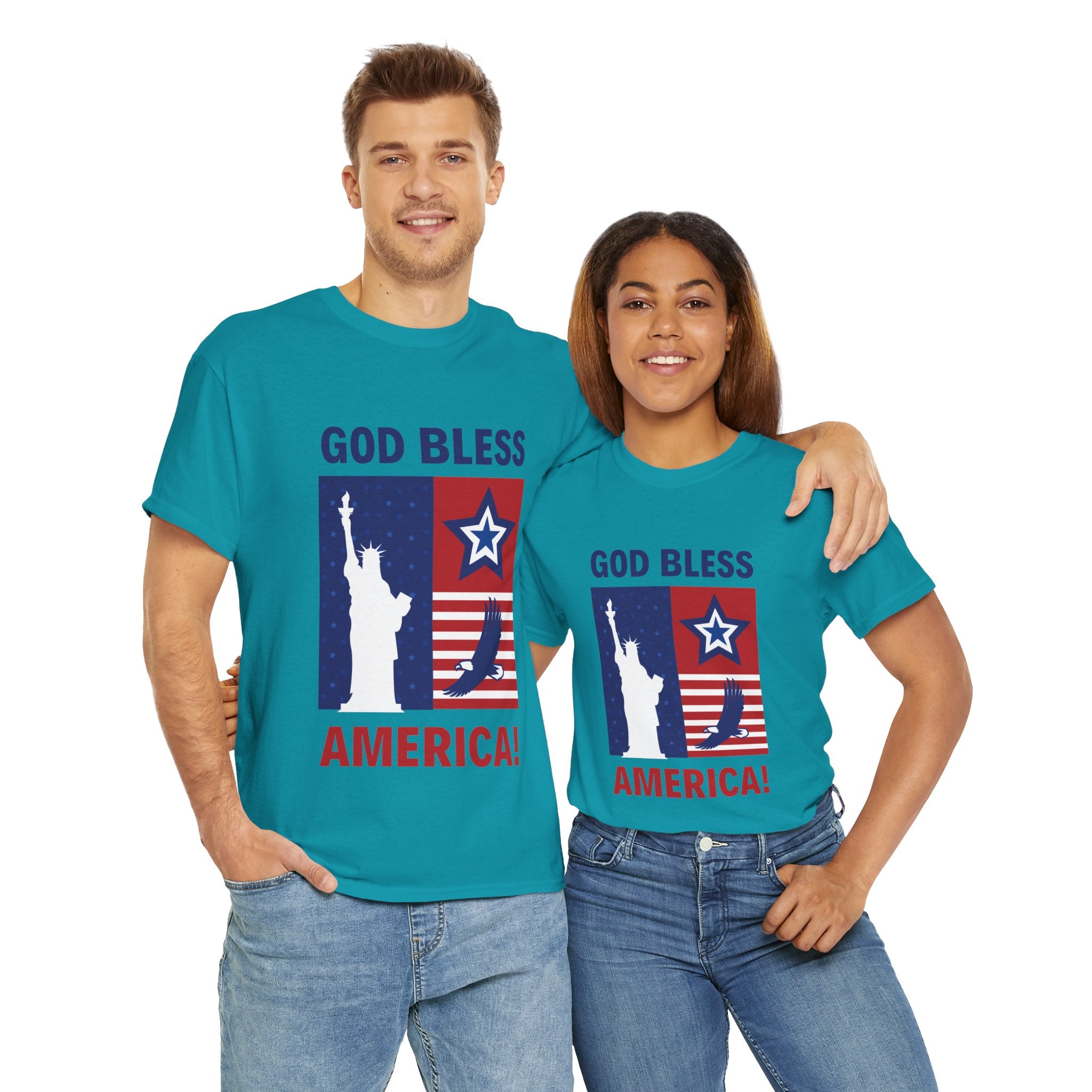 USA Bless Unisex Heavy Cotton Tee