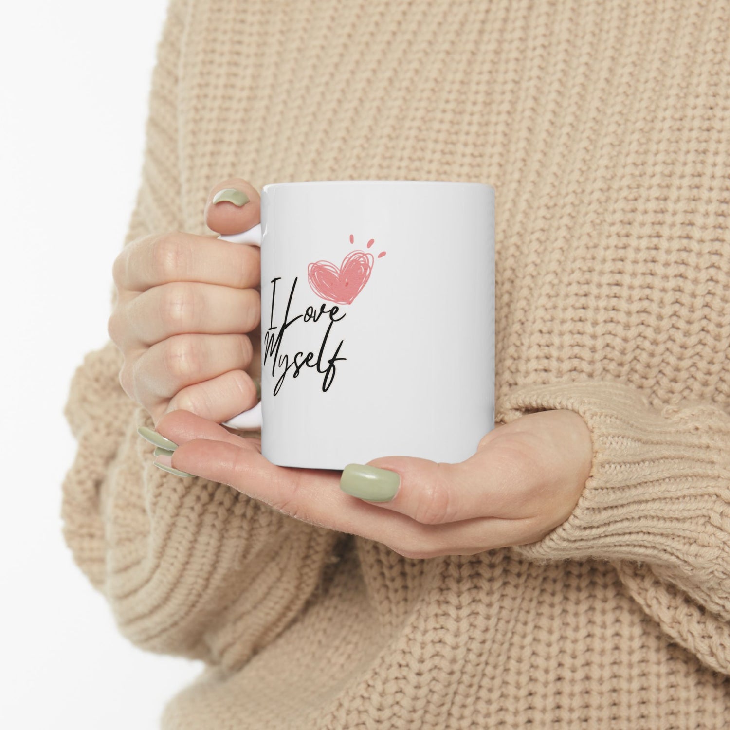 I Love Myself Ceramic Mug, (11oz, 15oz)