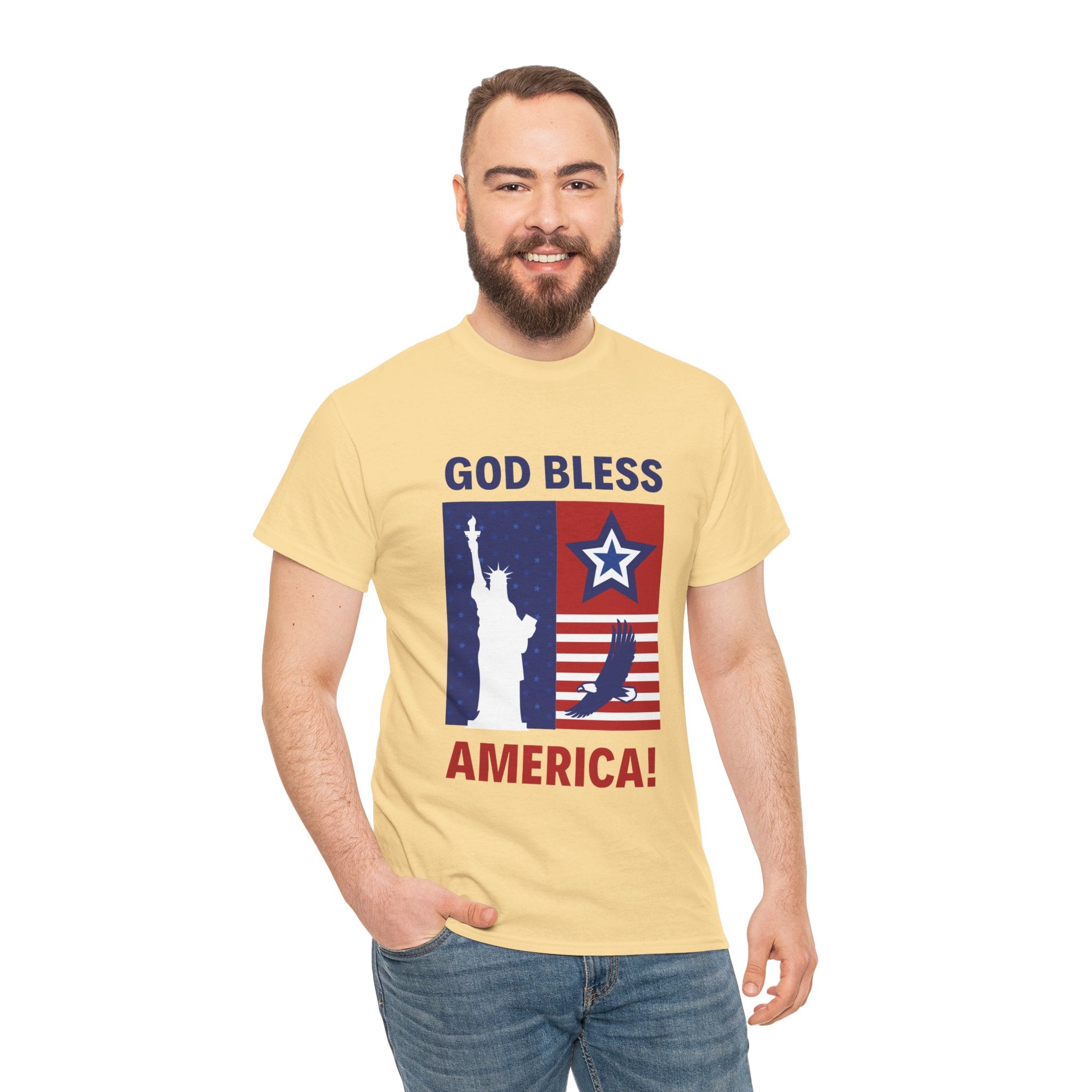 USA Bless Unisex Heavy Cotton Tee