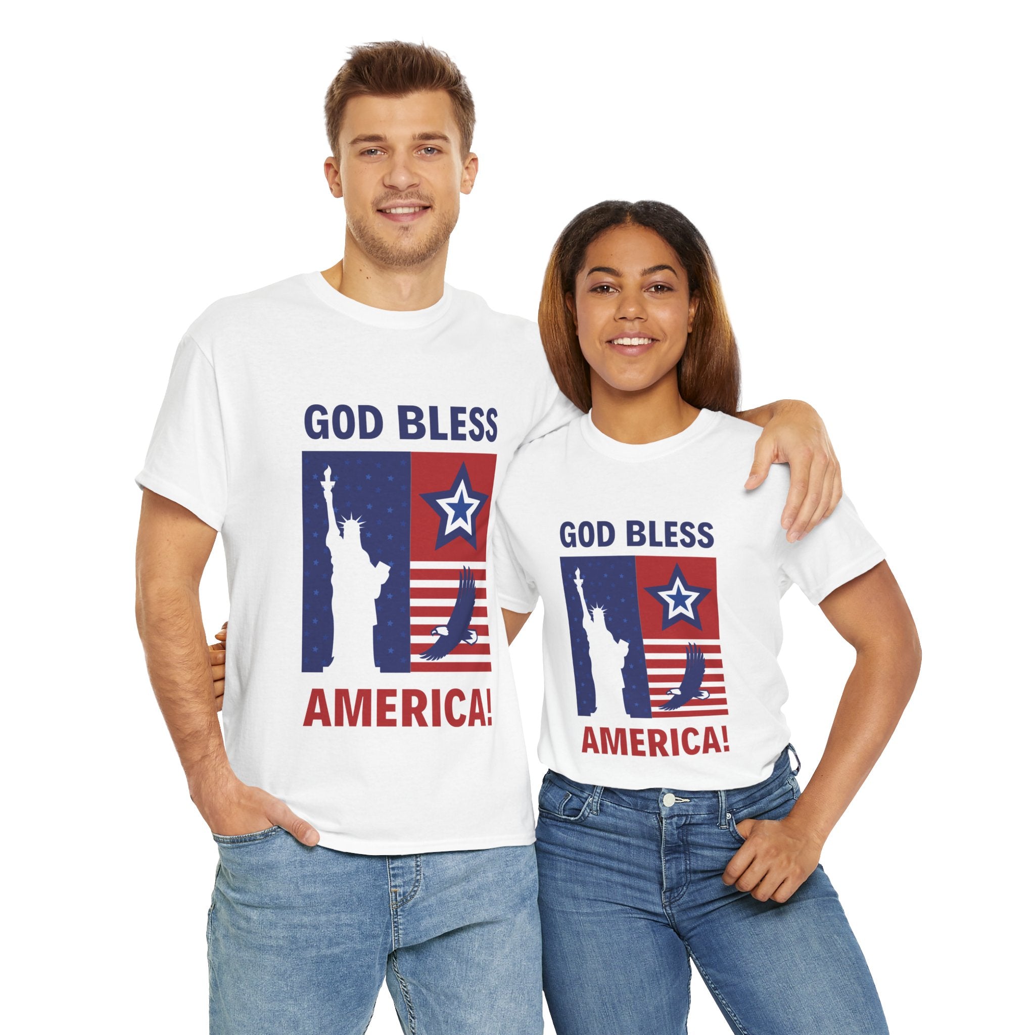 USA Bless Unisex Heavy Cotton Tee