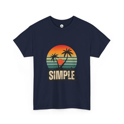 Simple Unisex Heavy Cotton Tee