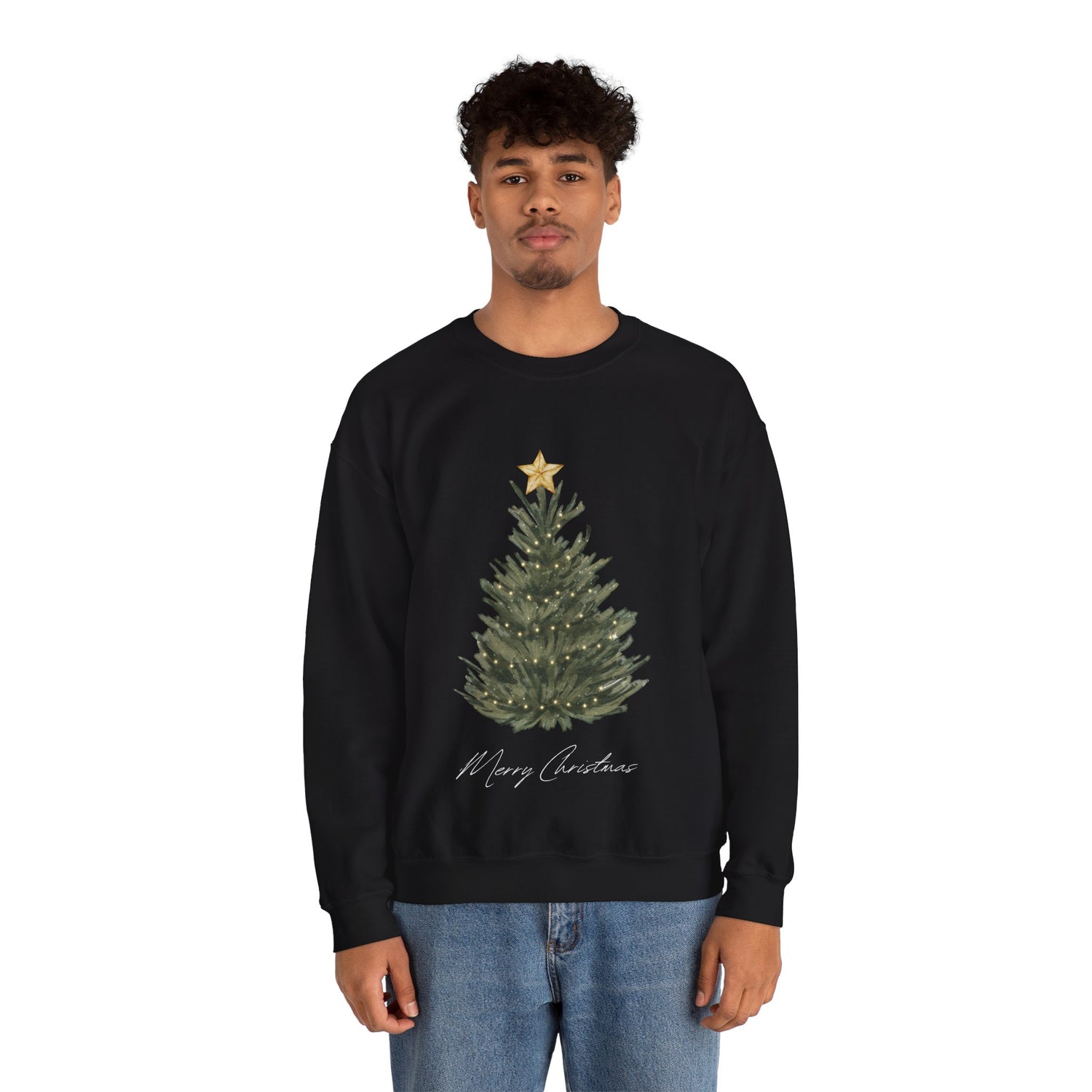 Merry Christmas IV Unisex Heavy Blend™ Crewneck Sweatshirt