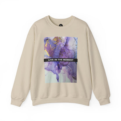 Live in the Moment Unisex Heavy Blend™ Crewneck Sweatshirt