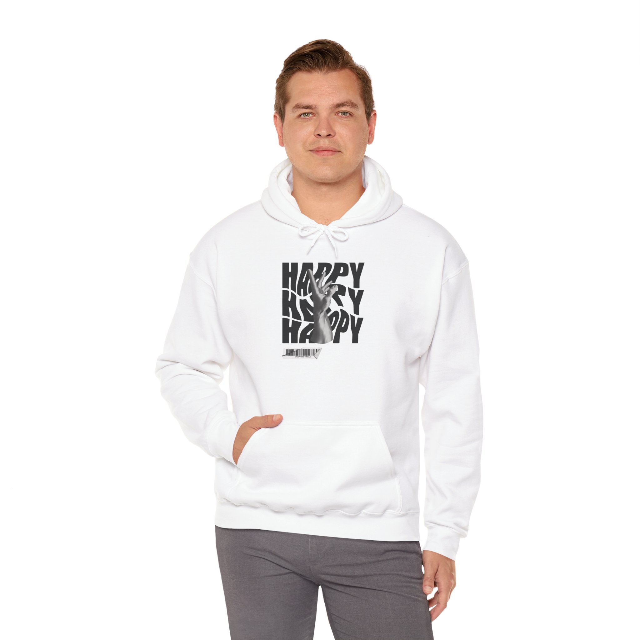 Happy Unisex Heavy Blend™ Hooded Sweatshirt