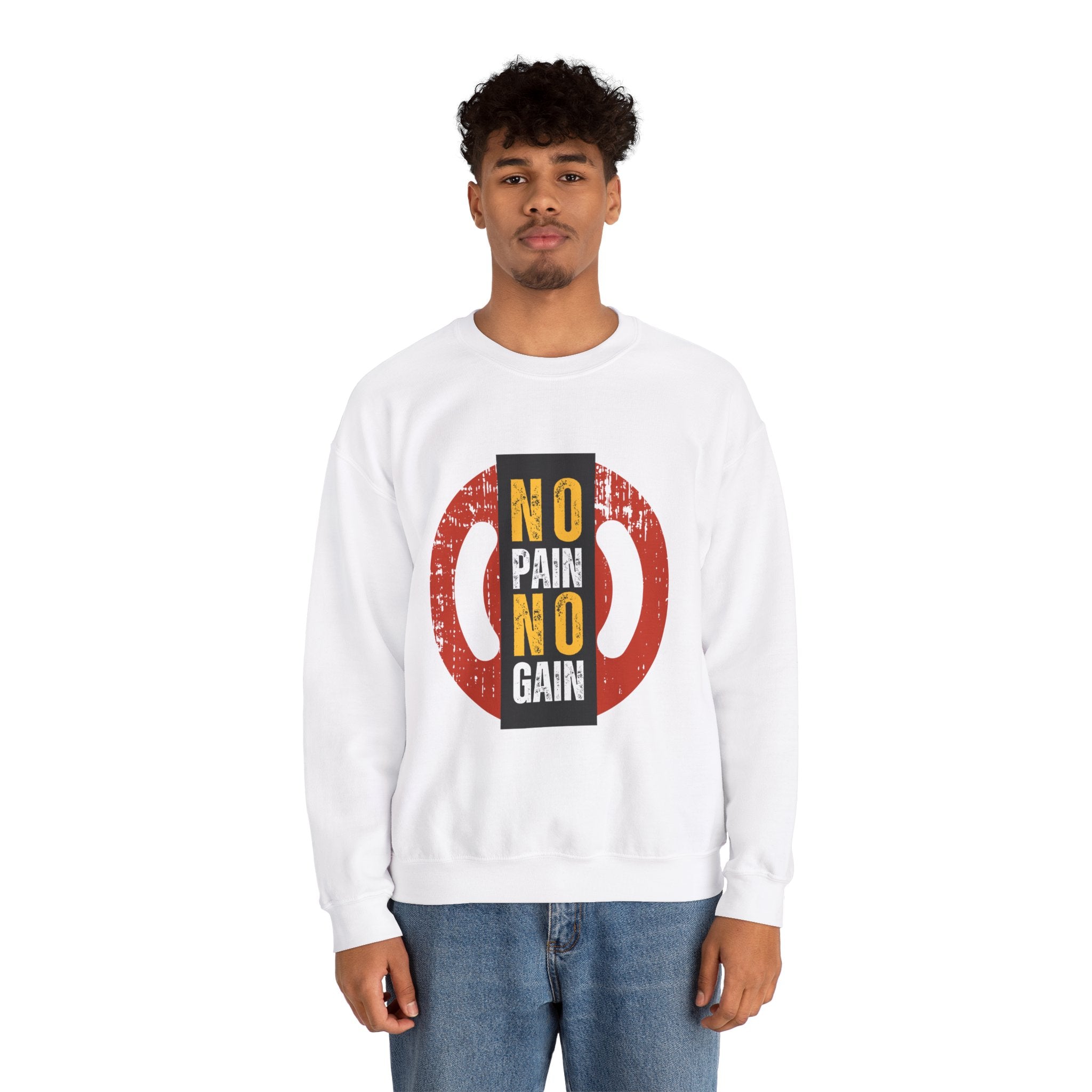 No Pain No Gain Unisex Heavy Blend™ Crewneck Sweatshirt