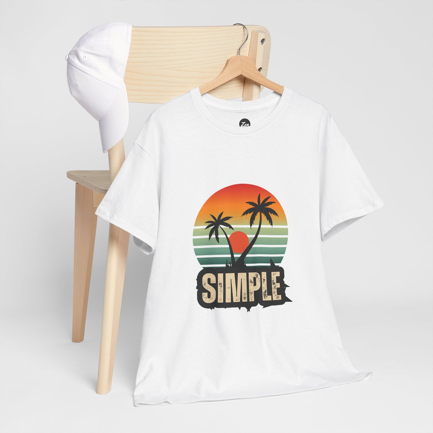 Simple Unisex Heavy Cotton Tee