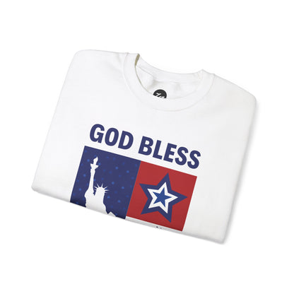 Bless America Unisex Heavy Blend™ Crewneck Sweatshirt