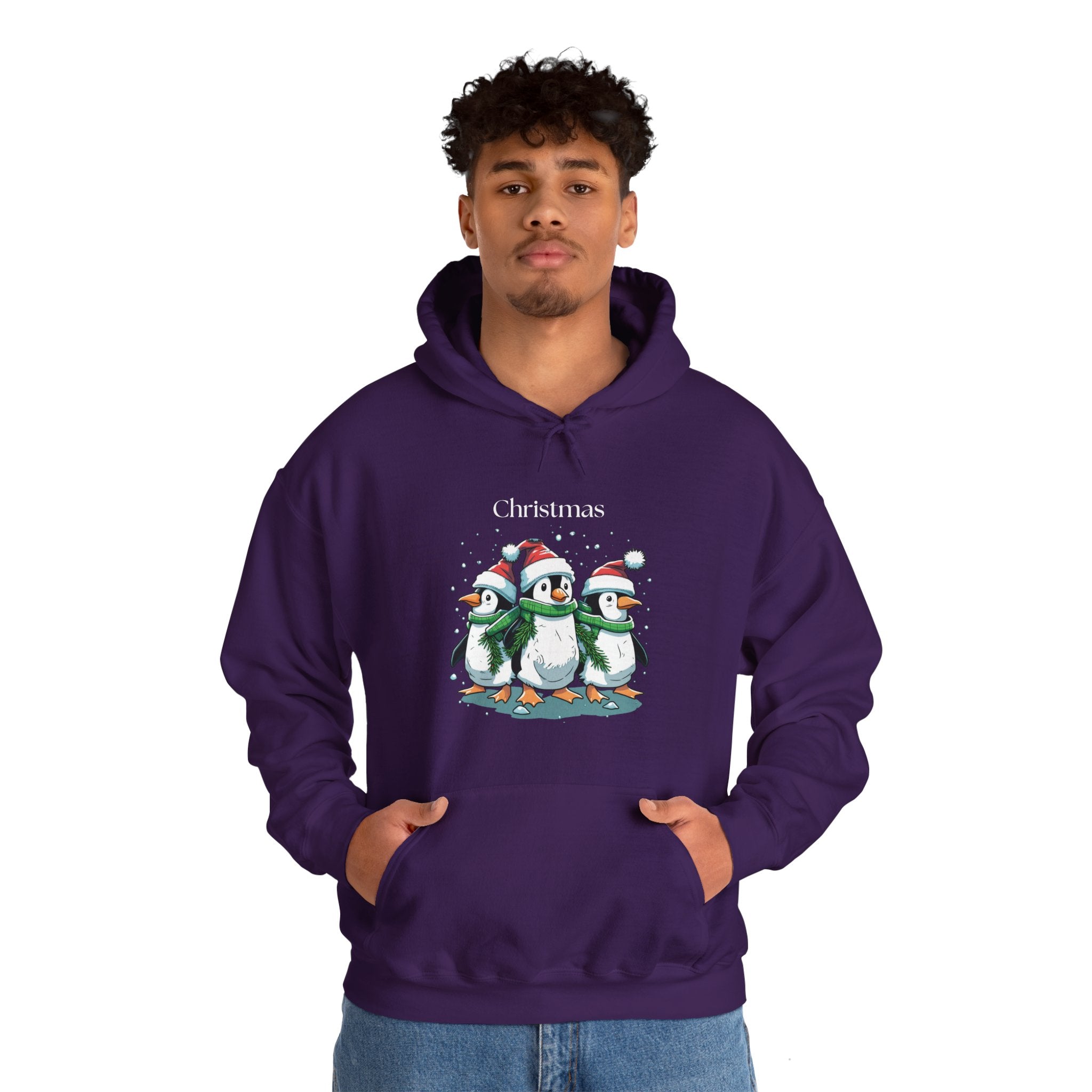 Christmas Unisex Heavy Blend™ Hooded Sweatshirt