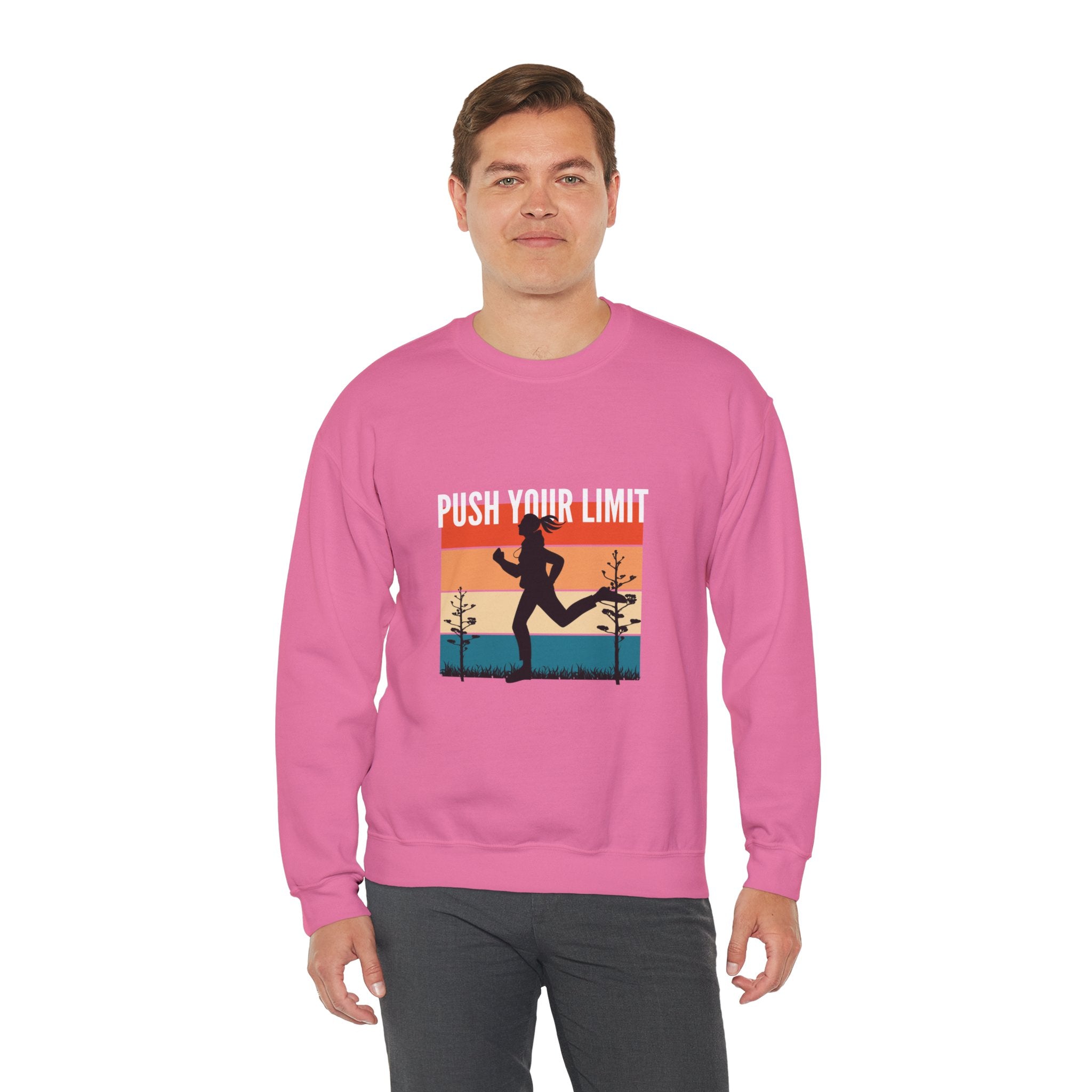 Push Your Limit Unisex Heavy Blend™ Crewneck Sweatshirt