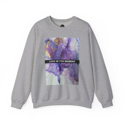 Live in the Moment Unisex Heavy Blend™ Crewneck Sweatshirt