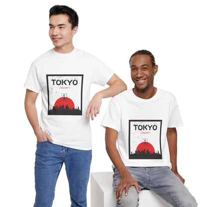 Tokyo Unisex Heavy Cotton Tee