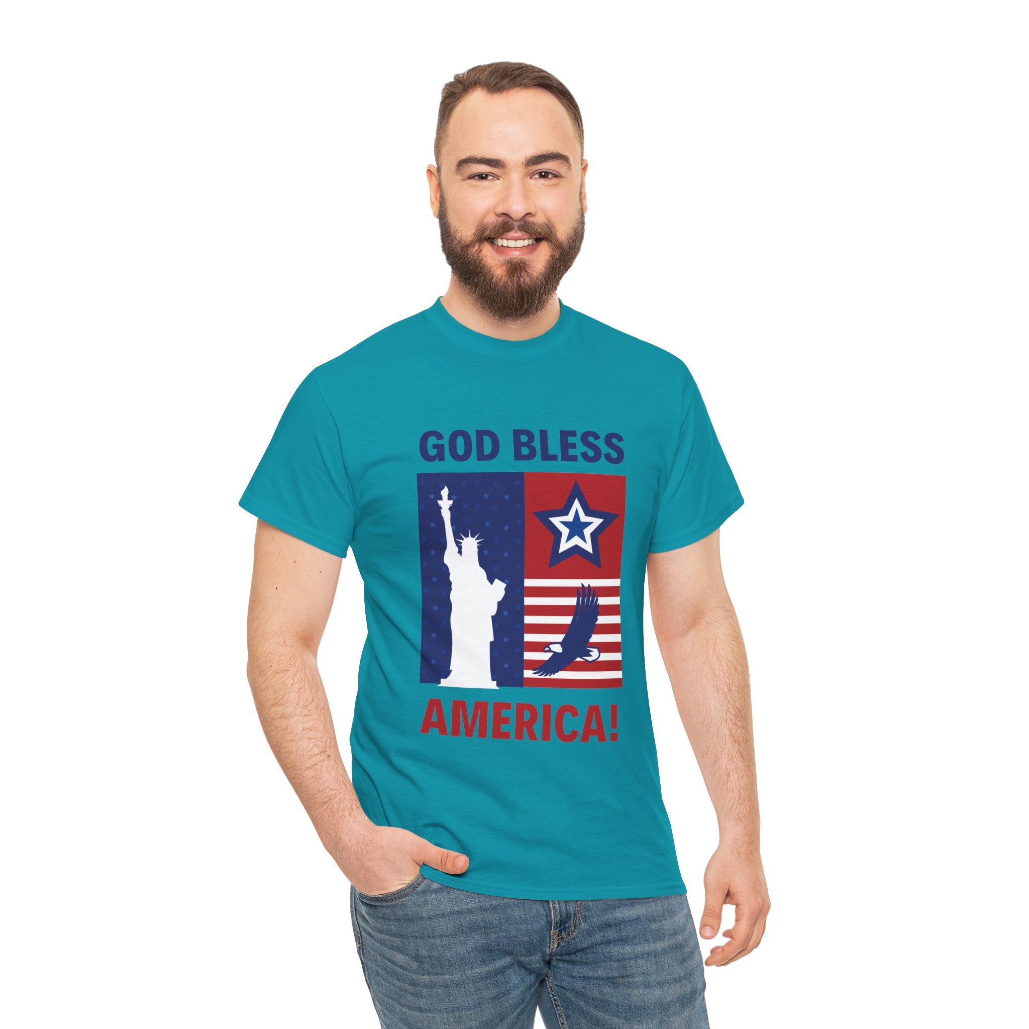 USA Bless Unisex Heavy Cotton Tee