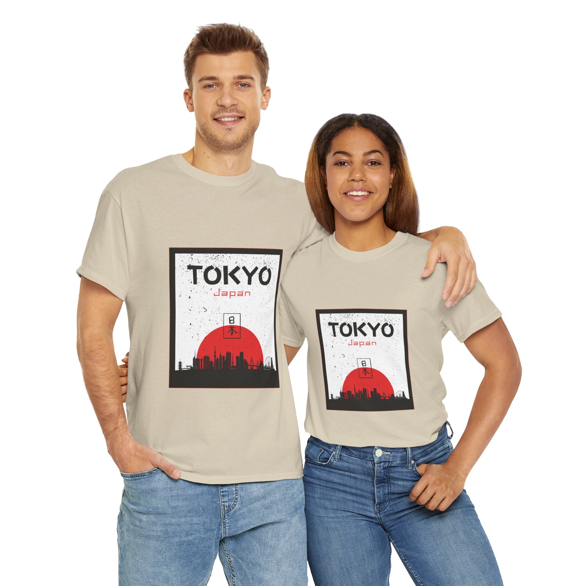 Tokyo Unisex Heavy Cotton Tee