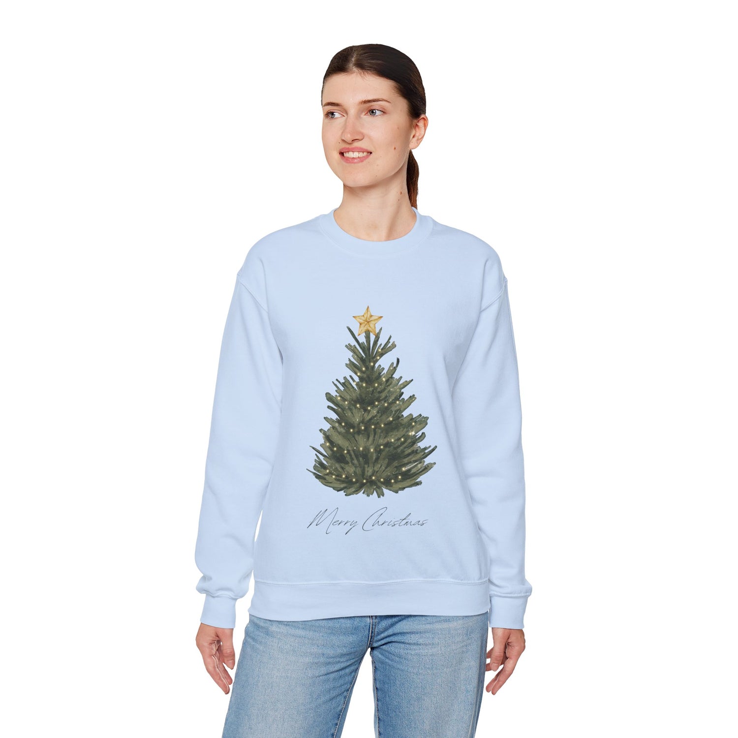 Merry Christmas IV Unisex Heavy Blend™ Crewneck Sweatshirt