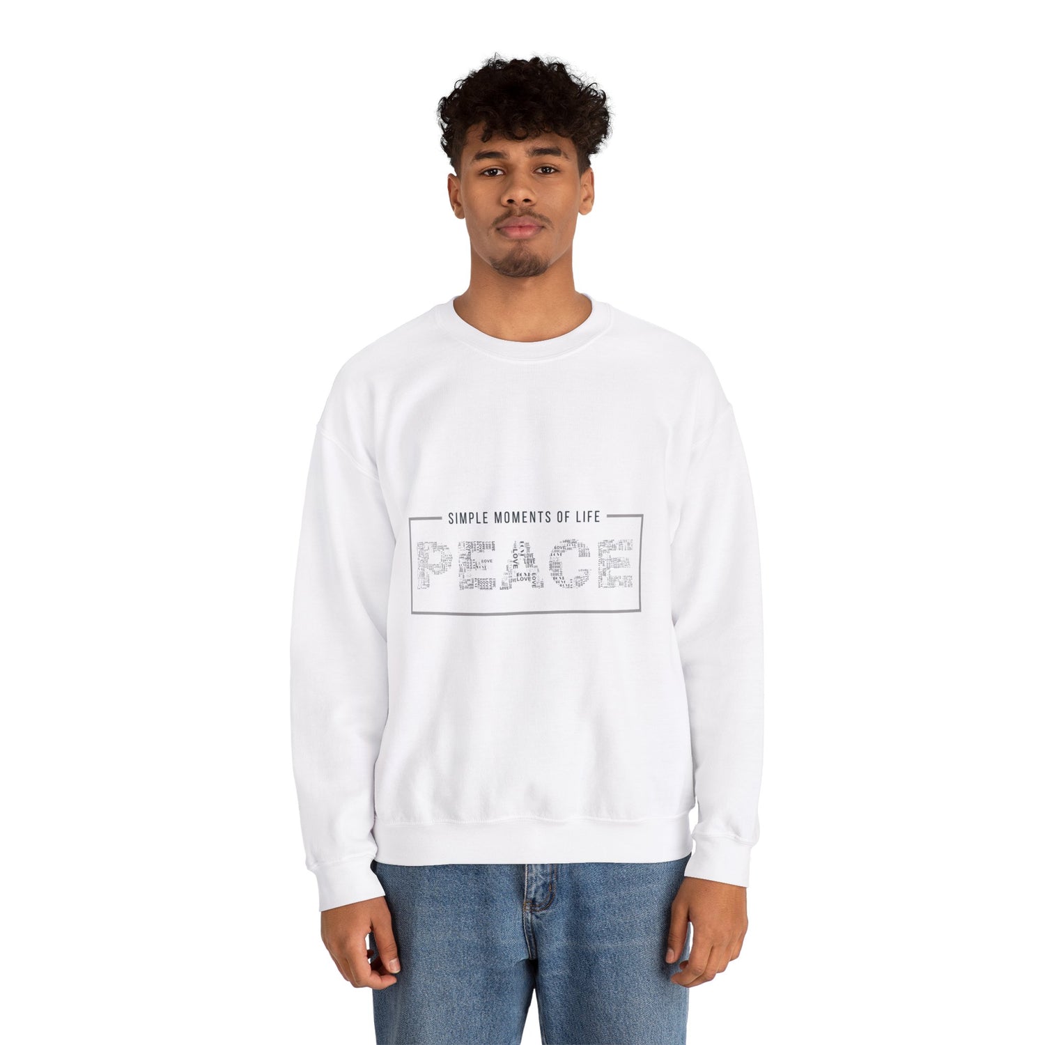 Peace Unisex Heavy Blend™ Crewneck Sweatshirt