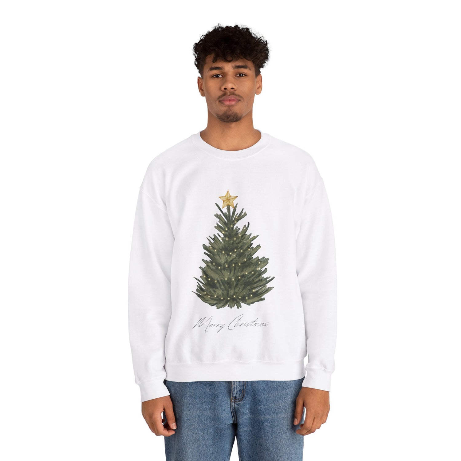 Merry Christmas IV Unisex Heavy Blend™ Crewneck Sweatshirt