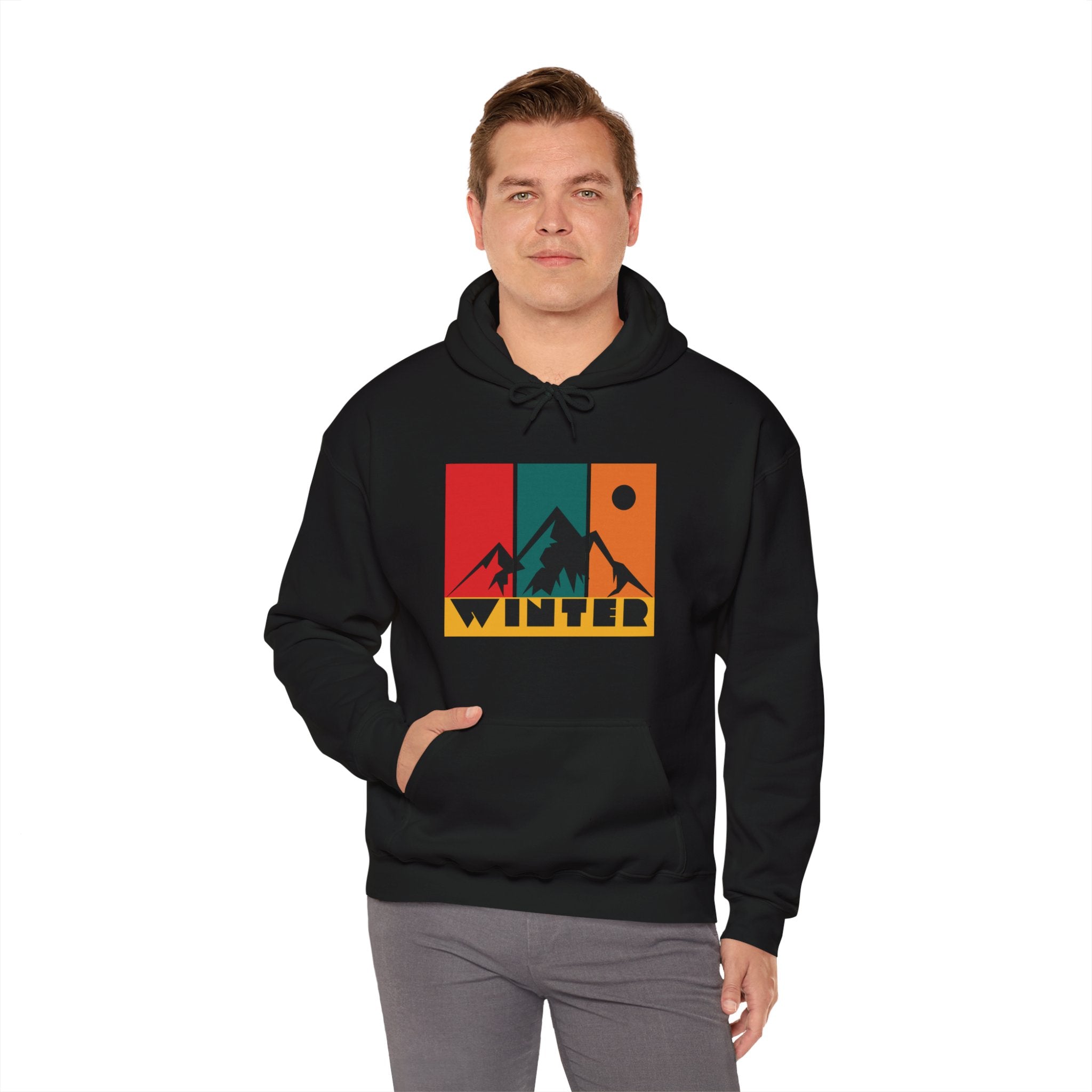 Winter Unisex Heavy Blend™ Hooded Sweatshirt