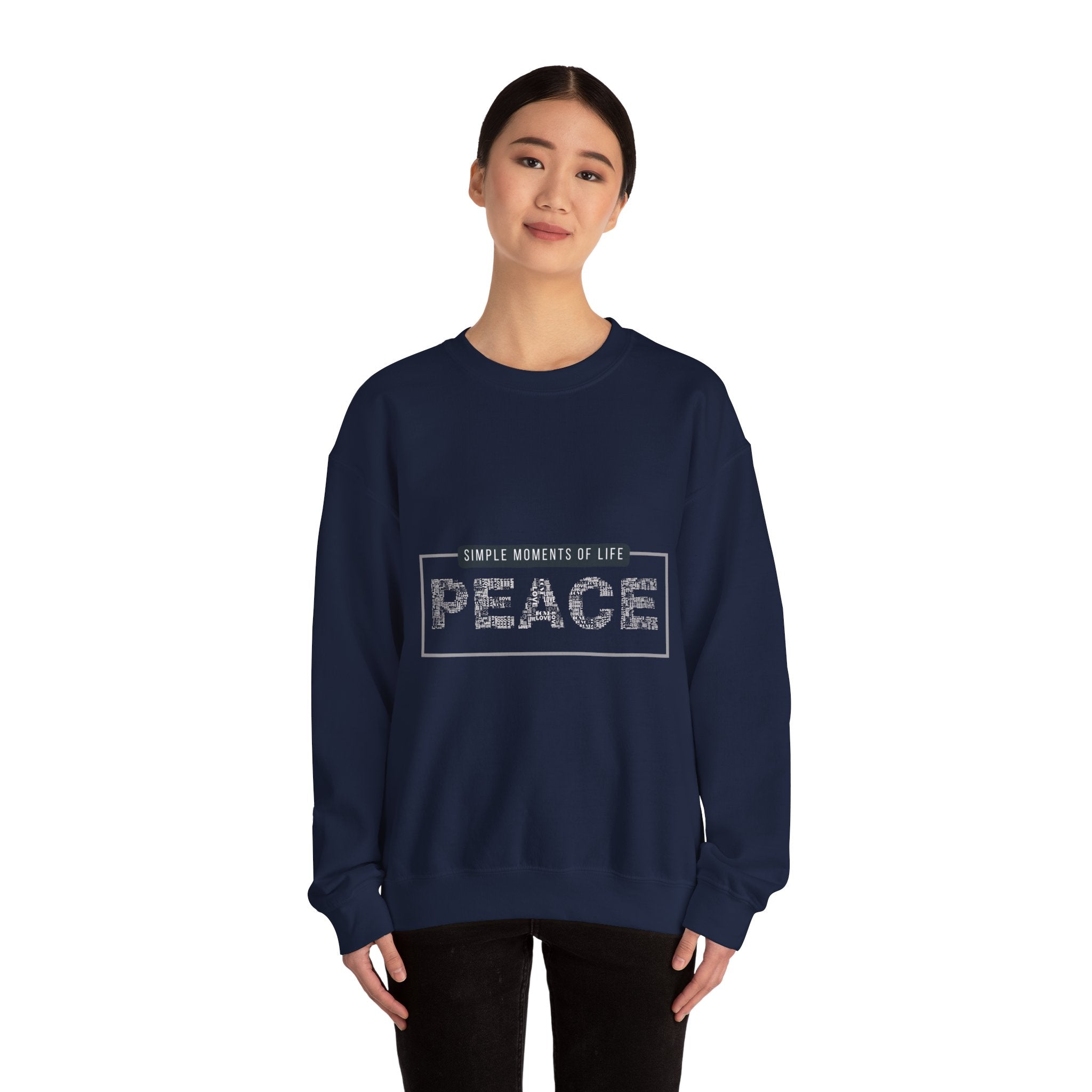 Peace Unisex Heavy Blend™ Crewneck Sweatshirt