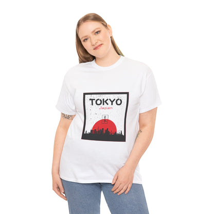 Tokyo Unisex Heavy Cotton Tee