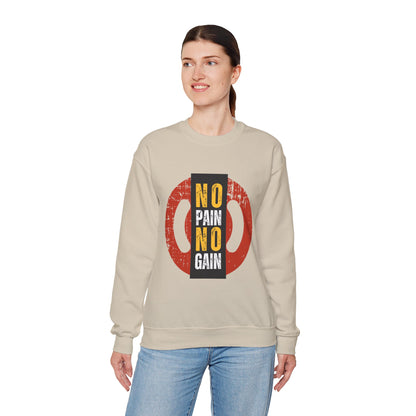 No Pain No Gain Unisex Heavy Blend™ Crewneck Sweatshirt