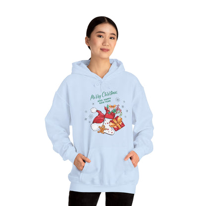 Merry Christmas Unisex Heavy Blend™ Hooded Sweatshirt