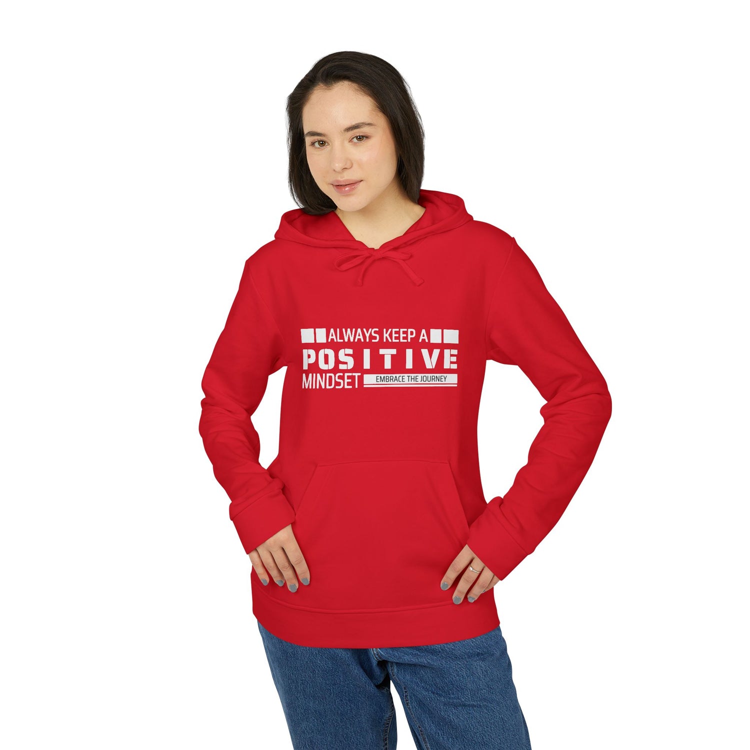 Positive Mindset adidas Unisex Fleece Hoodie