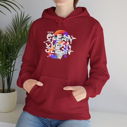 Clean Unisex Heavy Blend™ Hooded Sweatshirt