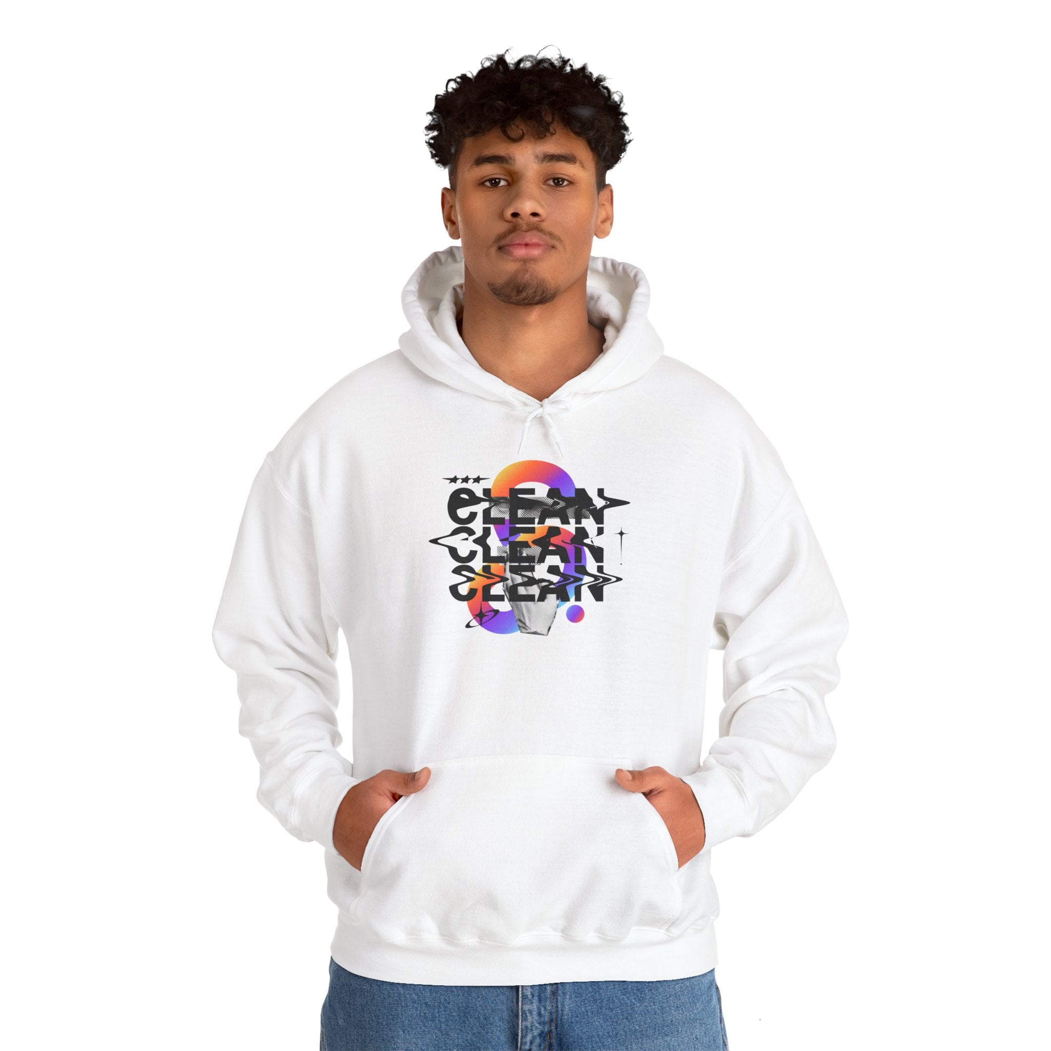 Clean Unisex Heavy Blend™ Hooded Sweatshirt