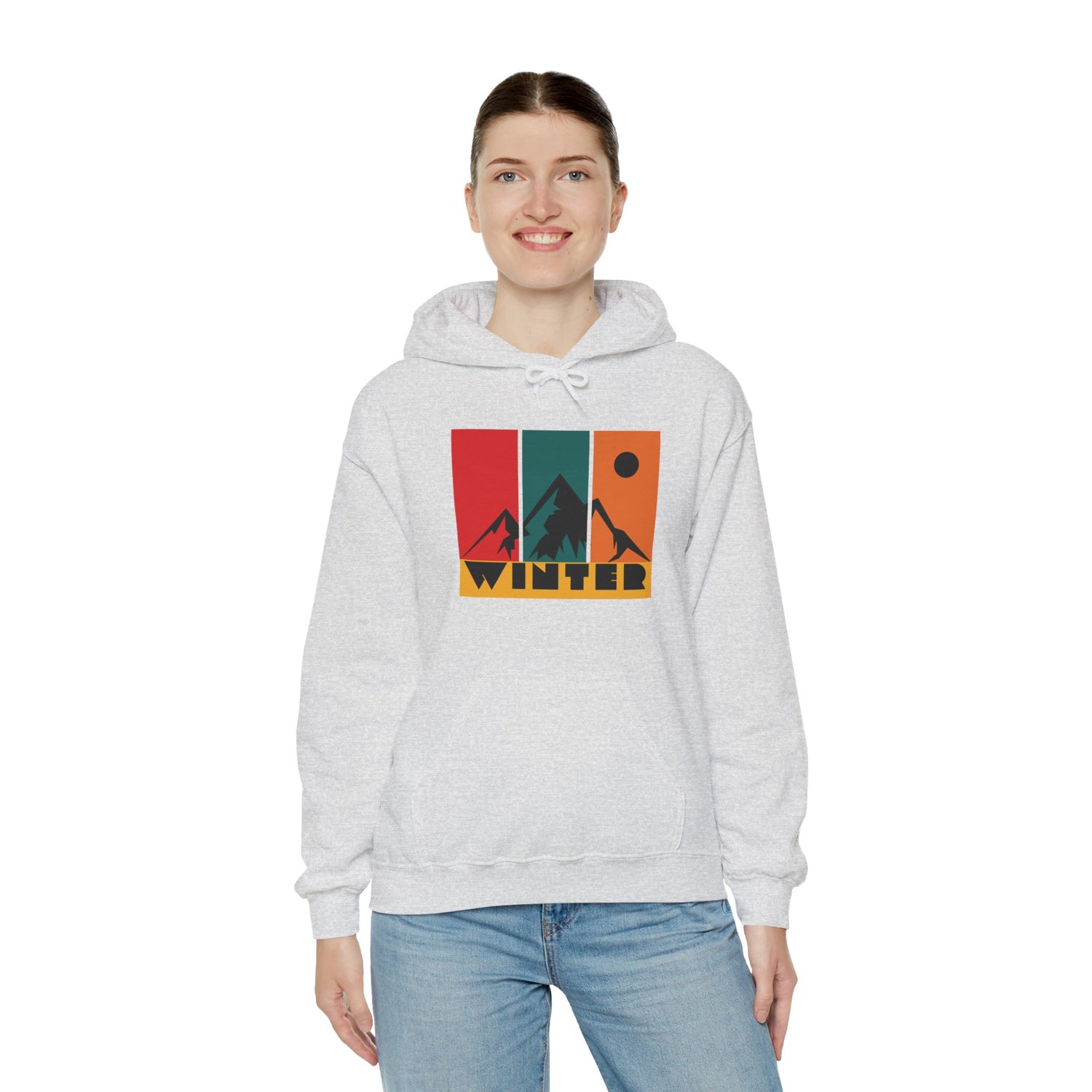 Winter Unisex Heavy Blend™ Hooded Sweatshirt