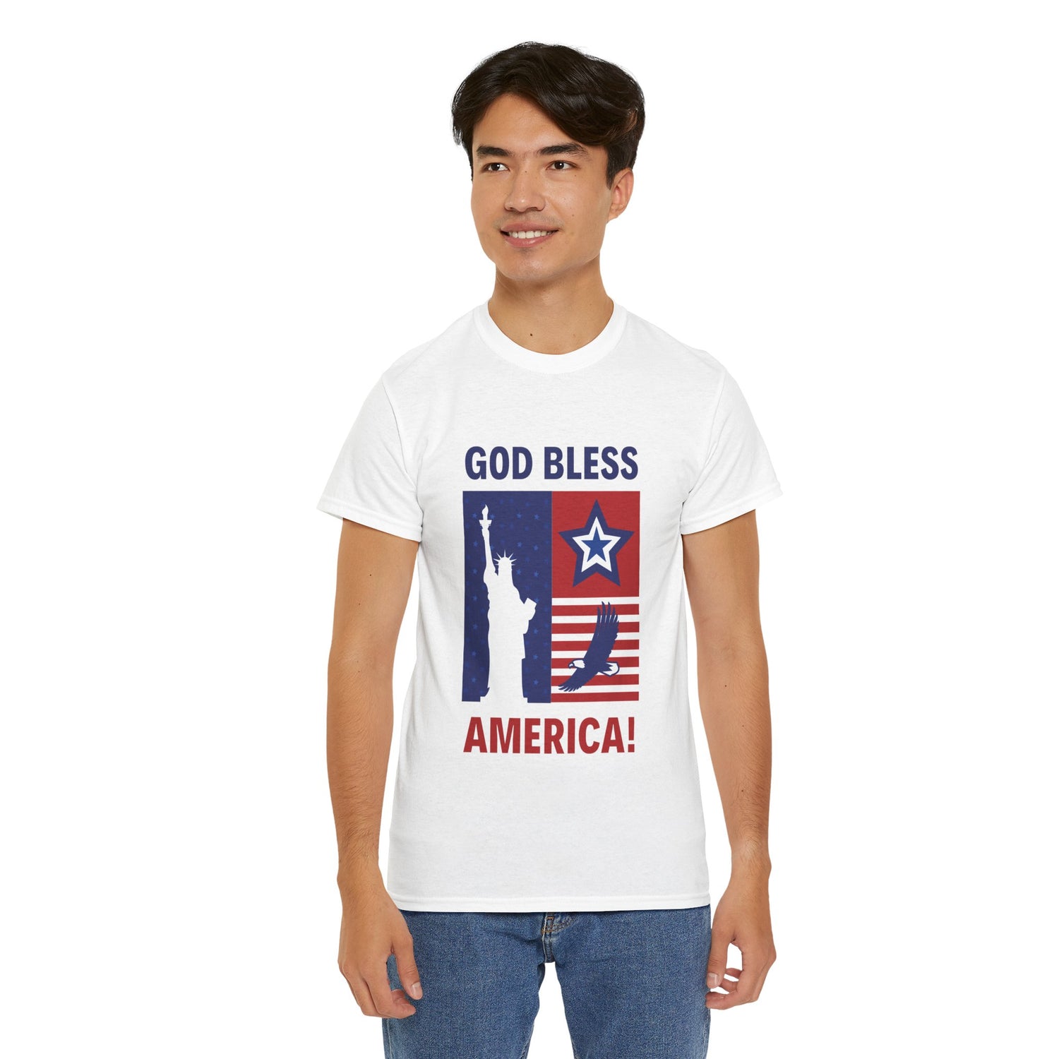 USA Bless Unisex Heavy Cotton Tee