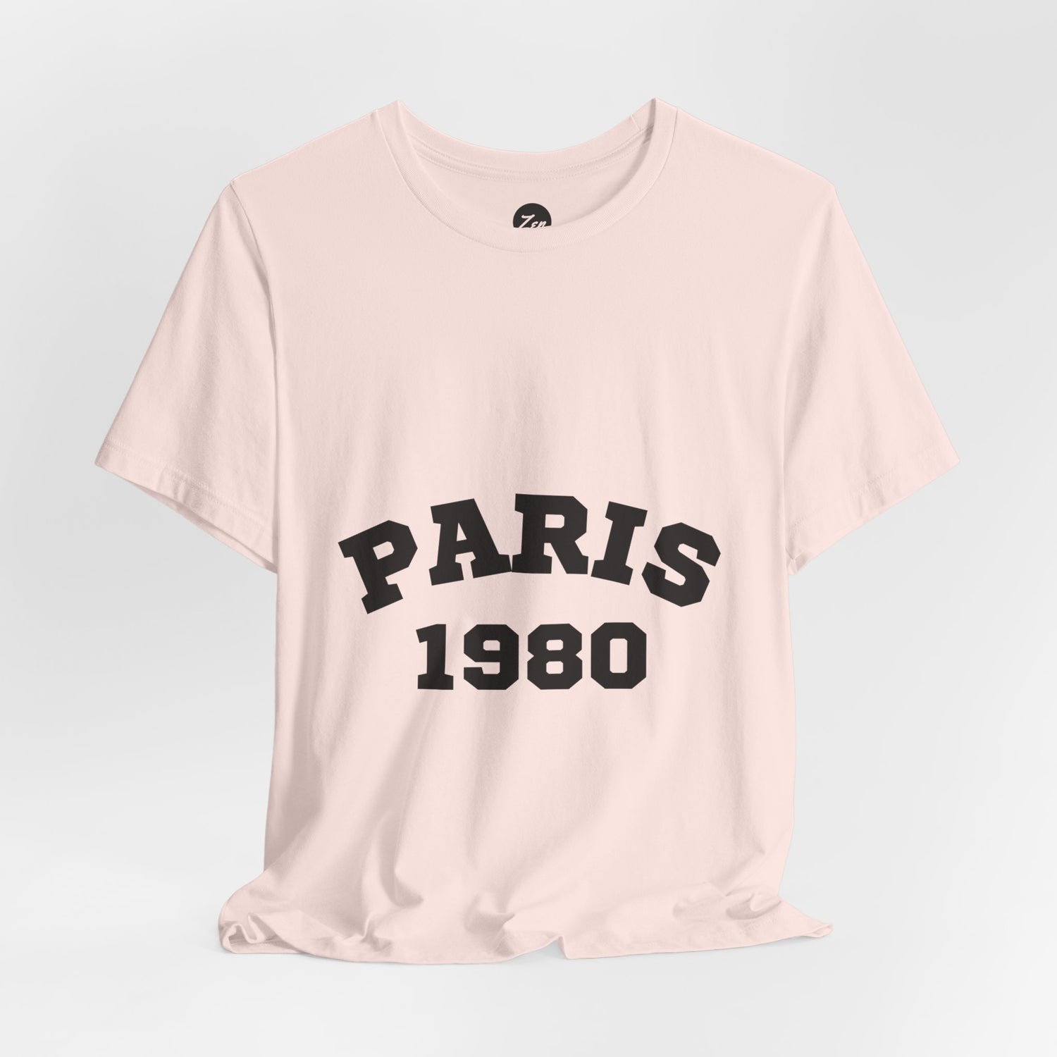 Paris 1980 Unisex Jersey Short Sleeve Tee